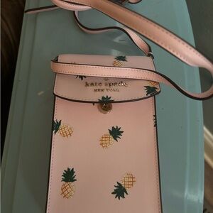 Kate Spade Pink Pineapple Crossbody Bag